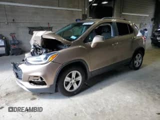 2018 Chevrolet Trax LT z VIN 3GNCJLSBXJL342979, wystawiony jako Copart lot #81701915 z przebiegiem Nie podano mil oraz Szkoda całkowita • Salvage title. Historia ofert i sprzedaży dostępna na DreamBid. Obrazek 1.