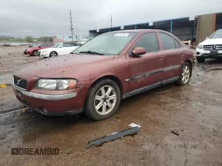 2001 Volvo S60 с VIN YV1RS58D312015128, выставлен на аукционе Copart как лот 55784165 с пробегом 147 035 миль миль и Списание • Salvage title. История ставок и продаж доступна на DreamBid. Изображение 1.
