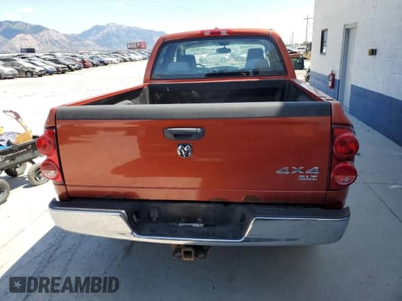 2007 Dodge 1500 Laramie with VIN 1D7HU18247S245729, listed as a Copart auction lot 60166055 with 227,795 mi miles and Salvage title. Bid and sale history available at DreamBid. Image 6.