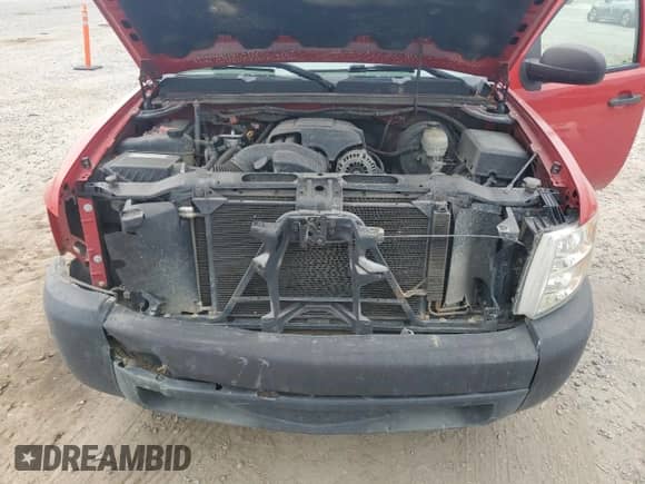 2007 Chevrolet Silverado 1500 Work Truck with VIN 1GCEC14C67Z532348, listed as a Copart auction lot 62417105 with 185,296 mi miles and Salvage title. Bid and sale history available at DreamBid. Image 11.