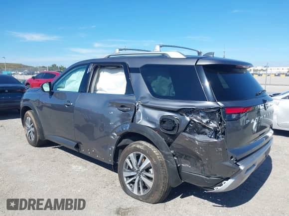 2024 Nissan Pathfinder SL z VIN 5N1DR3CA9RC315609, wystawiony jako IAAI lot #41431524 z przebiegiem 2 518 mil mil oraz . Historia ofert i sprzedaży dostępna na DreamBid. Obrazek 6.