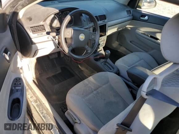 2005 Chevrolet Cobalt LS with VIN 1G1AL12F857638099, listed as a Copart auction lot 71247835 with 75,887 mi miles and Salvage title. Bid and sale history available at DreamBid. Image 8.
