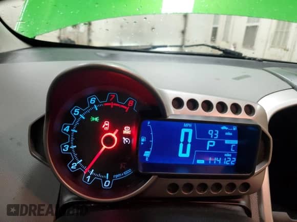 2014 Chevrolet Sonic LT с VIN 1G1JC6SBXE4236841, выставлен на аукционе Copart как лот 80345204 с пробегом 114 122 миль миль и Списание • Salvage title. История ставок и продаж доступна на DreamBid. Изображение 9.