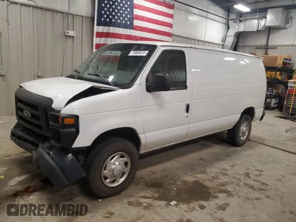 2013 Ford Econoline Cargo Commercial with VIN 1FTNE2EWXDDA50385, listed as a Copart auction lot 70865015 with 72,517 mi miles and Clean title. Bid and sale history available at DreamBid. Image 1.