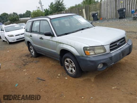 2005 Subaru Forester X with VIN JF1SG63655H728631, listed as a IAAI auction lot 43339701 with 157,023 mi miles and . Bid and sale history available at DreamBid. Image 1.