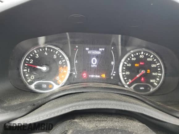 2017 Jeep Renegade Altitude with VIN ZACCJBBH8HPE98057, listed as a Copart auction lot 64422685 with 116,112 mi miles and Salvage title. Bid and sale history available at DreamBid. Image 9.