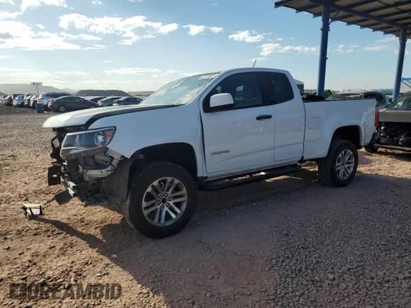 2019 Chevrolet Colorado 2WD WT with VIN 1GCHSAEA3K1148399, listed as a Copart auction lot 62723865 with 80,230 mi miles and Salvage title. Bid and sale history available at DreamBid. Image 1.