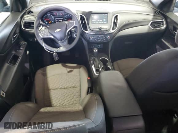 2018 Chevrolet Equinox LT with VIN 2GNAXSEV7J6255129, listed as a Copart auction lot 71533135 with 87,732 mi miles and Salvage title. Bid and sale history available at DreamBid. Image 8.