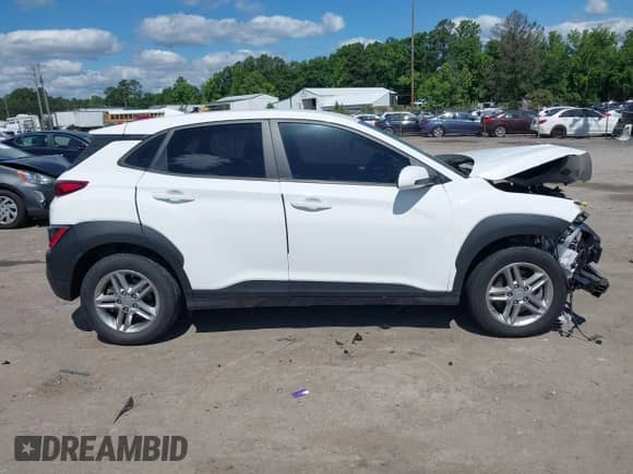 2022 Hyundai Kona SE with VIN KM8K2CAB1NU825562, listed as a IAAI auction lot 42309731 with 34,025 mi miles and . Bid and sale history available at DreamBid. Image 13.