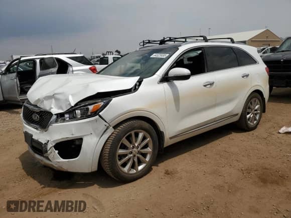 2016 Kia Sorento SXL с VIN 5XYPK4A55GG101906, выставлен на аукционе Copart как лот 64523495 с пробегом 66 817 миль миль и Списание • Salvage title. История ставок и продаж доступна на DreamBid. Изображение 1.