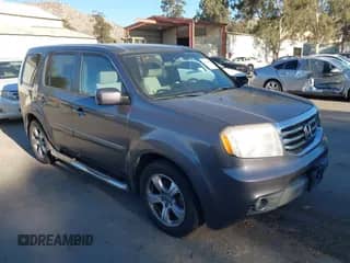 2014 Honda Pilot EX z VIN 5FNYF4H4XEB033564, wystawiony jako IAAI lot #43541988 z przebiegiem 212 911 mil mil oraz . Historia ofert i sprzedaży dostępna na DreamBid. Obrazek 1.