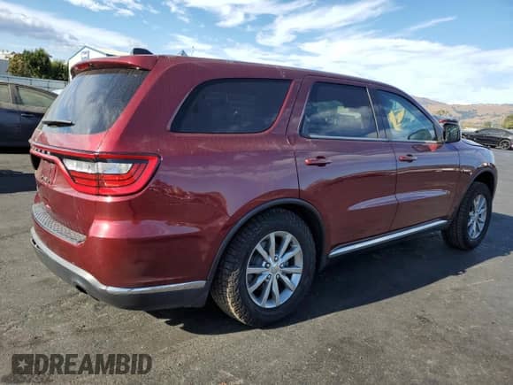 2018 Dodge Durango SXT with VIN 1C4RDJAG7JC385943, listed as a Copart auction lot 71552935 with 65,011 mi miles and Salvage title. Bid and sale history available at DreamBid. Image 3.