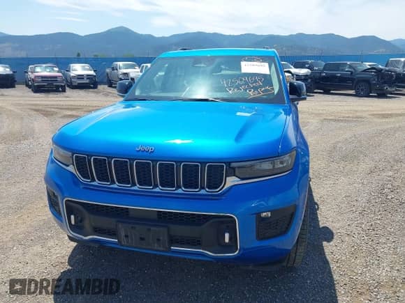 2023 Jeep Grand Cherokee Overland with VIN 1C4RJHDG4P8741175, listed as a IAAI auction lot 42509695 with 50,989 mi miles and . Bid and sale history available at DreamBid. Image 6.