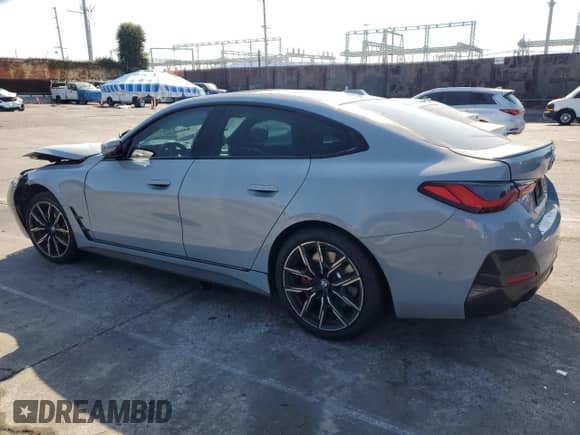 2022 BMW 4 Series 430i с VIN WBA63AV08NFM63747, выставлен на аукционе Copart как лот 80536945 с пробегом 45 939 миль миль и Списание • Salvage title. История ставок и продаж доступна на DreamBid. Изображение 2.