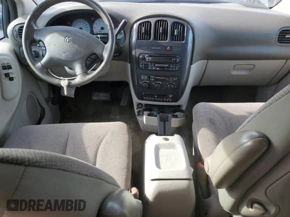 2007 Dodge Grand Caravan SXT with VIN 2D4GP44L77R131225, listed as a Copart auction lot 70868365 with 203,236 mi miles and Salvage title. Bid and sale history available at DreamBid. Image 8.