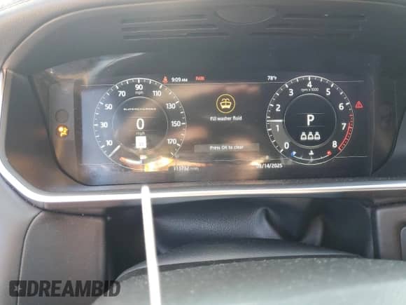 2018 Land Rover Range Rover Sport with VIN SALWR2RE9JA184658, listed as a Copart auction lot 68979025 with 113,732 mi miles and Salvage title. Bid and sale history available at DreamBid. Image 9.