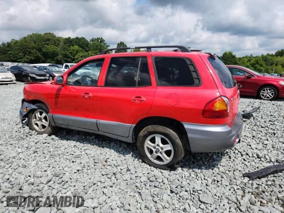 2004 Hyundai Santa Fe GLS z VIN KM8SC73DX4U721959, wystawiony jako Copart lot #64807405 z przebiegiem Nie podano mil oraz Szkoda całkowita • Salvage title. Historia ofert i sprzedaży dostępna na DreamBid. Obrazek 2.