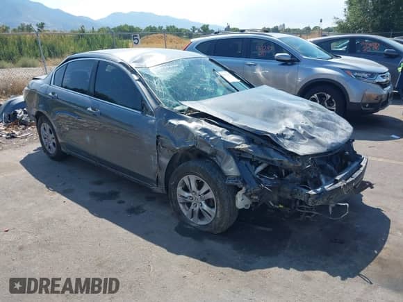 2012 Honda Accord LX Premium with VIN 1HGCP2F42CA058481, listed as a IAAI auction lot 43137433 with 215,370 mi miles and . Bid and sale history available at DreamBid. Image 1.