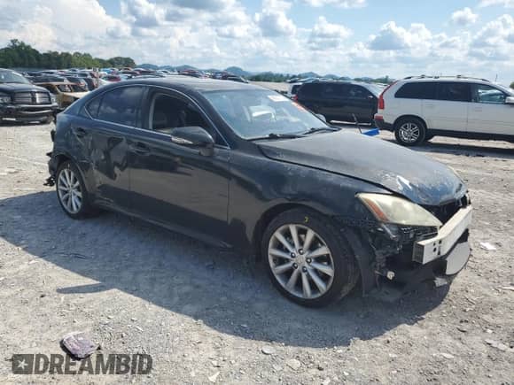 2009 Lexus IS 250 z VIN JTHCK262695030243, wystawiony jako Copart lot #68031775 z przebiegiem Nie podano mil oraz Czysty tytuł • Clean title. Historia ofert i sprzedaży dostępna na DreamBid. Obrazek 4.