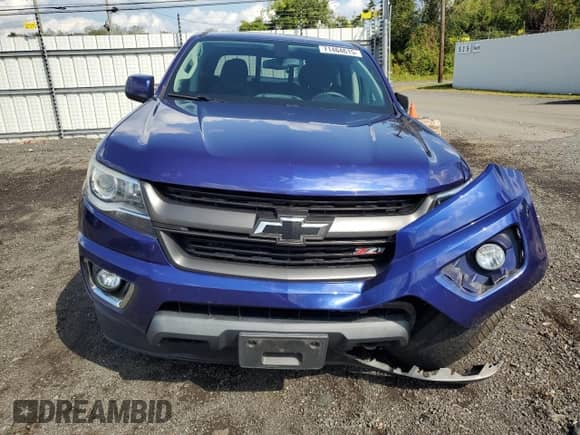 2017 Chevrolet Colorado 4WD Z71 with VIN 1GCGTDEN8H1253056, listed as a Copart auction lot 71464615 with 75,413 mi miles and Salvage title. Bid and sale history available at DreamBid. Image 5.