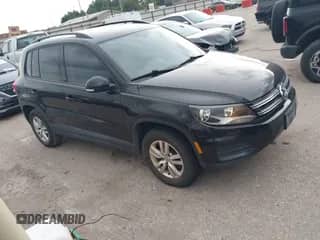 2017 Volkswagen Tiguan S with VIN WVGAV7AX5HK023666, listed as a IAAI auction lot 43117832 with 116,377 mi miles and . Bid and sale history available at DreamBid. Image 1.
