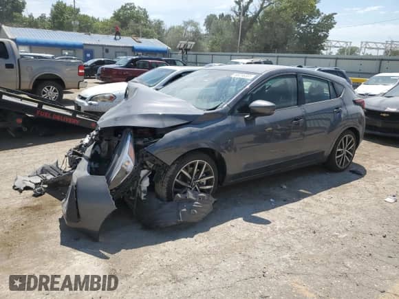 2024 Subaru Impreza Special Sports с VIN JF1GUAFC5R8854688, выставлен на аукционе Copart как лот 68216365 с пробегом Не указан миль и Списание • Salvage title. История ставок и продаж доступна на DreamBid. Изображение 1.