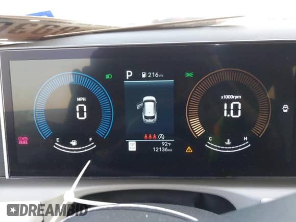 2025 Hyundai Tucson SE with VIN 5NMJA3DE4SH465022, listed as a IAAI auction lot 42907363 with 12,136 mi miles and . Bid and sale history available at DreamBid. Image 7.