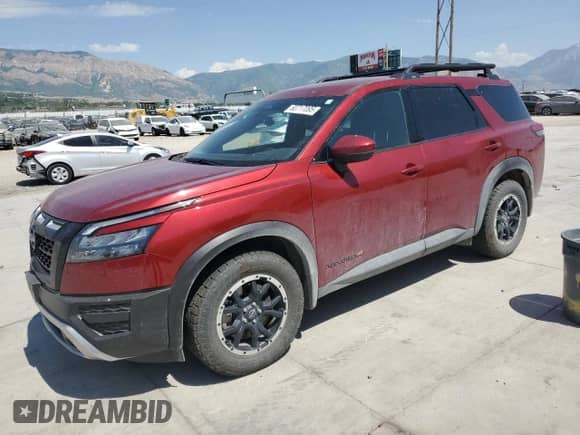 2024 Nissan Pathfinder Rock Creek с VIN 5N1DR3BD3RC282117, выставлен на аукционе Copart как лот 60717095 с пробегом 11 896 миль миль и Списание • Salvage title. История ставок и продаж доступна на DreamBid. Изображение 1.