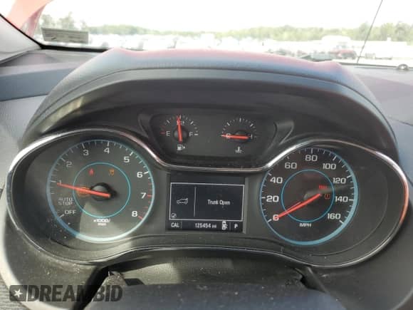 2016 Chevrolet Cruze LT with VIN 1G1BE5SM5G7291497, listed as a Copart auction lot 83856195 with 125,454 mi miles and Clean title. Bid and sale history available at DreamBid. Image 9.