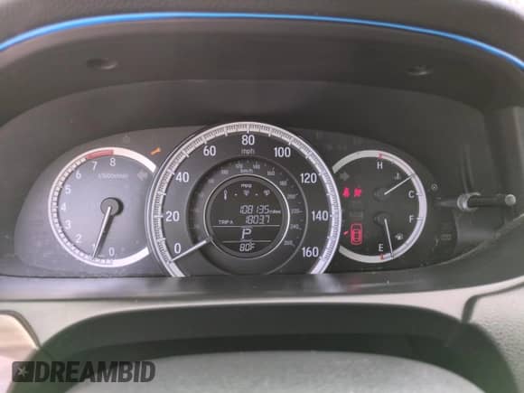 2016 Honda Accord EX-L with VIN 1HGCR2F81GA138020, listed as a Copart auction lot 66027765 with 108,135 mi miles and Salvage title. Bid and sale history available at DreamBid. Image 9.