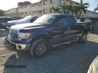 2012 Ford F-150 XL with VIN 1FTFX1ETXCFA26296, listed as a Copart auction lot 83849615 with 104,592 mi miles and Clean title. Bid and sale history available at DreamBid. Image 1.