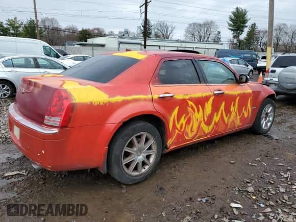 2008 Chrysler 300 C with VIN 2C3KK63H08H267576, listed as a Copart auction lot 51754845 with 191,687 mi miles and Salvage title. Bid and sale history available at DreamBid. Image 3.