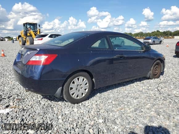 2006 Honda Civic with VIN 2HGFG11276H549082, listed as a Copart auction lot 81872695 with 178,907 mi miles and Clean title. Bid and sale history available at DreamBid. Image 3.