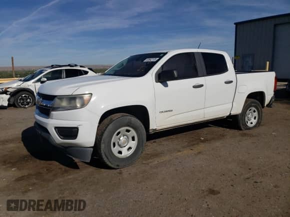 2015 Chevrolet Colorado 2WD WT with VIN 1GCGSAEA1F1221531, listed as a Copart auction lot 53842135 with 124,109 mi miles and Salvage title. Bid and sale history available at DreamBid. Image 1.