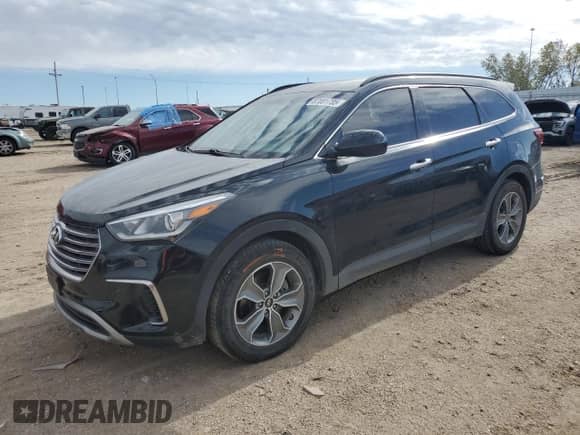 2017 Hyundai Santa Fe SE с VIN KM8SM4HF9HU191818, выставлен на аукционе Copart как лот 87081735 с пробегом 127 175 миль миль и Списание • Salvage title. История ставок и продаж доступна на DreamBid. Изображение 1.