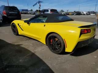 2017 Chevrolet Corvette Z51 2LT z VIN 1G1YK3D71H5100170, wystawiony jako Copart lot #84351765 z przebiegiem Nie podano mil oraz Czysty tytuł • Clean title. Historia ofert i sprzedaży dostępna na DreamBid. Obrazek 2.