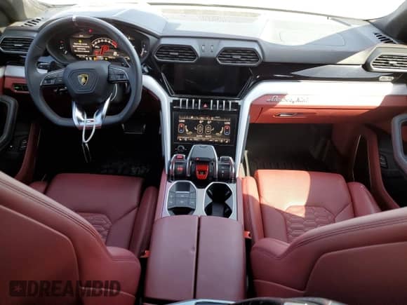 2022 Lamborghini Urus с VIN ZPBUA1ZL7NLA16759, выставлен на аукционе Copart как лот 47847145 с пробегом 17 589 миль миль и Списание • Salvage title. История ставок и продаж доступна на DreamBid. Изображение 8.