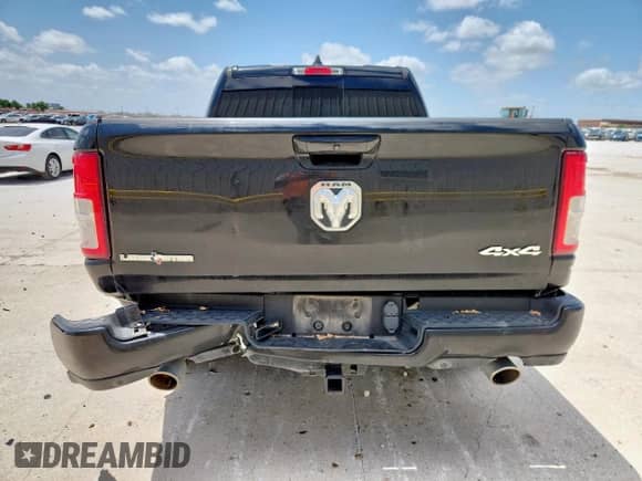 2022 Ram 1500 Big Horn with VIN 1C6SRFFT2NN395030, listed as a Copart auction lot 61864225 with 104,649 mi miles and Clean title. Bid and sale history available at DreamBid. Image 6.
