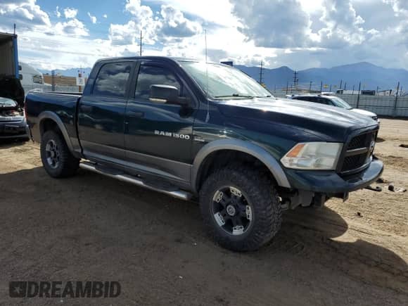 2011 Ram 1500 Outdoorsman with VIN 1D7RV1CT3BS540282, listed as a Copart auction lot 80396045 with 173,632 mi miles and Clean title. Bid and sale history available at DreamBid. Image 4.