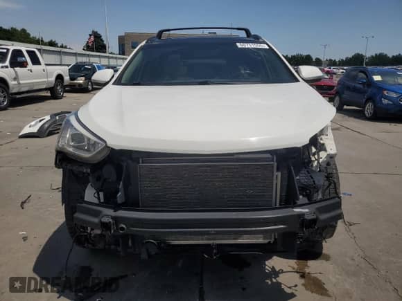 2016 Hyundai Santa Fe Limited with VIN KM8SRDHF9GU140528, listed as a Copart auction lot 60751555 with 143,681 mi miles and Salvage title. Bid and sale history available at DreamBid. Image 5.