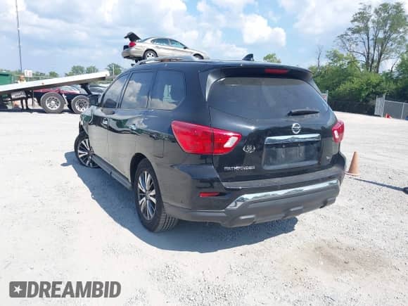 2019 Nissan Pathfinder SV z VIN 5N1DR2MN0KC612592, wystawiony jako IAAI lot #42963323 z przebiegiem 157 203 mil mil oraz . Historia ofert i sprzedaży dostępna na DreamBid. Obrazek 3.