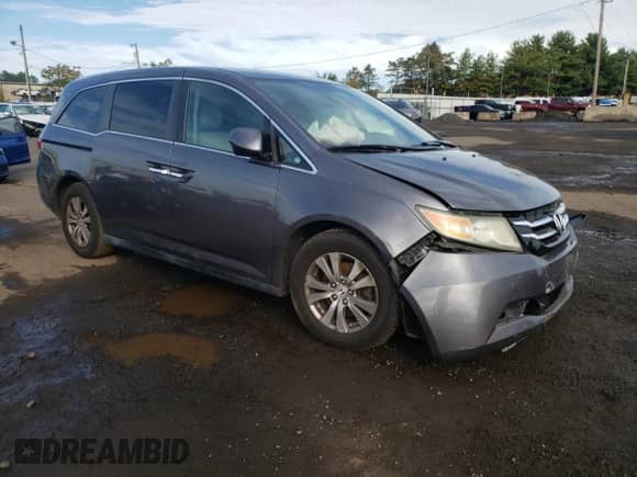 2014 Honda Odyssey EX с VIN 5FNRL5H49EB077588, выставлен на аукционе Copart как лот 81396605 с пробегом 114 776 миль миль и Списание • Salvage title. История ставок и продаж доступна на DreamBid. Изображение 4.