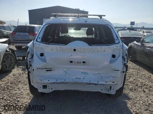 2024 Hyundai Tucson XRT with VIN KM8JFCDE9RU341201, listed as a Copart auction lot 62333685 with 12,617 mi miles and Salvage title. Bid and sale history available at DreamBid. Image 6.