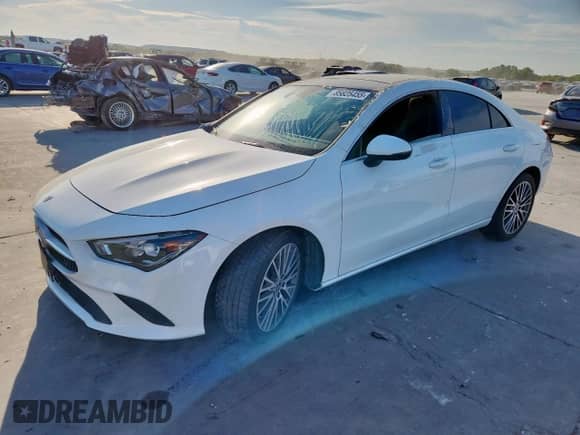 2020 Mercedes-Benz CLA 250 с VIN WDD5J4GB7LN018915, выставлен на аукционе Copart как лот 85825455 с пробегом 39 153 миль миль и Чистый • Clean title. История ставок и продаж доступна на DreamBid. Изображение 1.