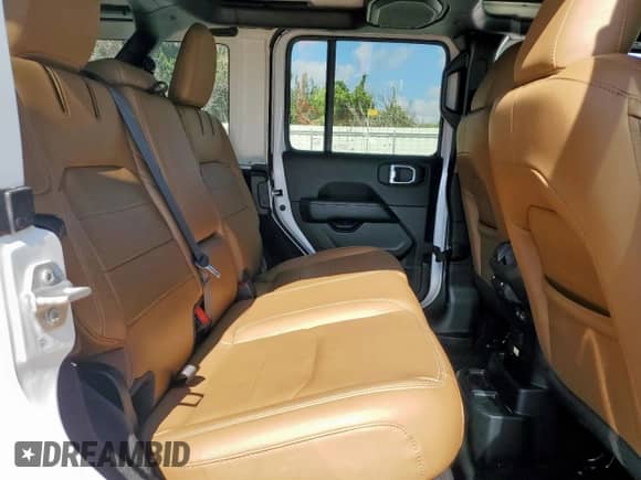 2022 Jeep Wrangler Unlimited Sahara with VIN 1C4JJXP67NW212029, listed as a Copart auction lot 68147625 with 24,347 mi miles and Salvage title. Bid and sale history available at DreamBid. Image 10.