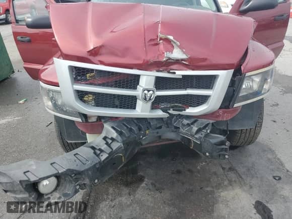 2010 Dodge Dakota Bighorn/Lonestar z VIN 1D7CE3GK3AS263831, wystawiony jako Copart lot #61444305 z przebiegiem 100 902 mil mil oraz Szkoda całkowita • Salvage title. Historia ofert i sprzedaży dostępna na DreamBid. Obrazek 11.