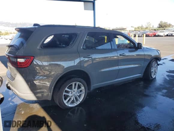 2025 Dodge Durango GT Plus with VIN 1C4RDJDG2SC539973, listed as a Copart auction lot 69669045 with 11,060 mi miles and Clean title. Bid and sale history available at DreamBid. Image 3.