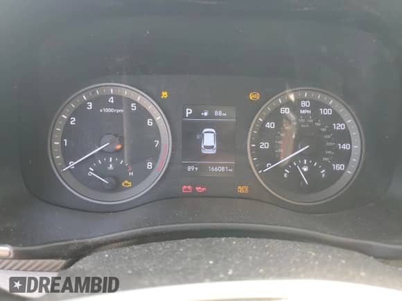 2019 Hyundai Tucson SE with VIN KM8J23A4XKU904334, listed as a Copart auction lot 82676545 with 166,081 mi miles and Clean title. Bid and sale history available at DreamBid. Image 9.