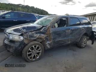 2016 Dodge Durango Citadel Anodized Platinum with VIN 1C4SDJET7GC316090, listed as a Copart auction lot 71936774 with Not provided miles and Salvage title. Bid and sale history available at DreamBid. Image 1.