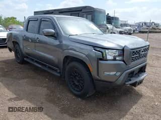 2024 Nissan Frontier SV with VIN 1N6ED1EJ1RN618717, listed as a IAAI auction lot 42727873 with 22,027 mi miles and . Bid and sale history available at DreamBid. Image 1.